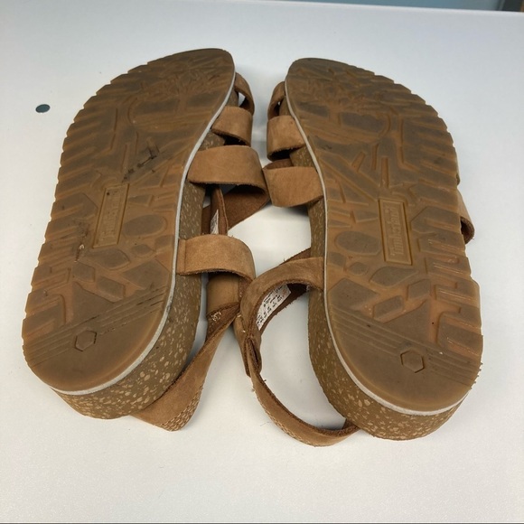 TIMBERLAND Sz 9.5 Malibu Waves Double Strap Leather  Sandals - Picture 9 of 15